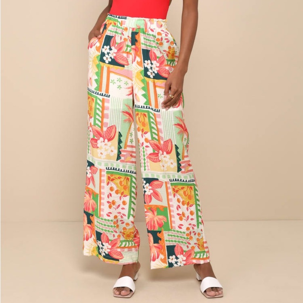 Lulu's Vibrant Floral Patchwork Set - image 3